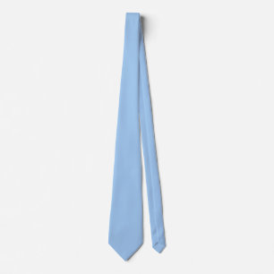 Blau-Babyaugen (Vollfarbe) Krawatte