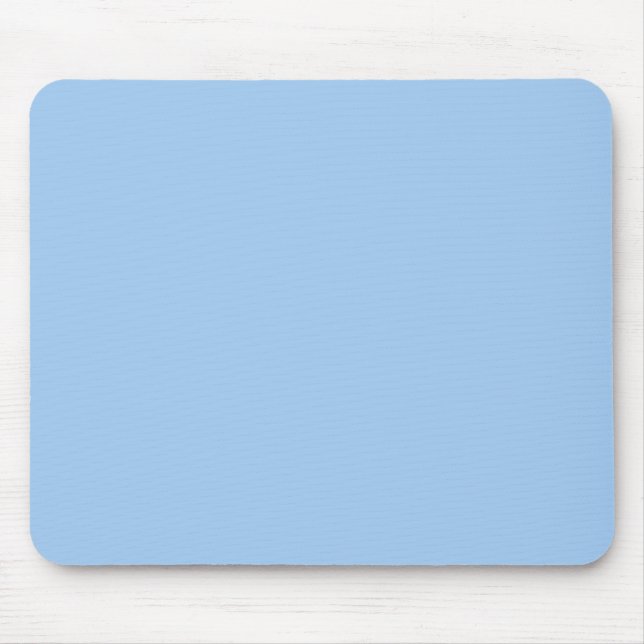 Blau-Babyaugen (Vollfarbe) Mousepad (Vorne)