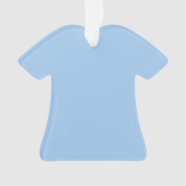 Blau-Babyaugen (Vollfarbe) Ornament (Vorderseite)