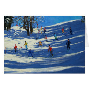 Blau beschattet Morzine