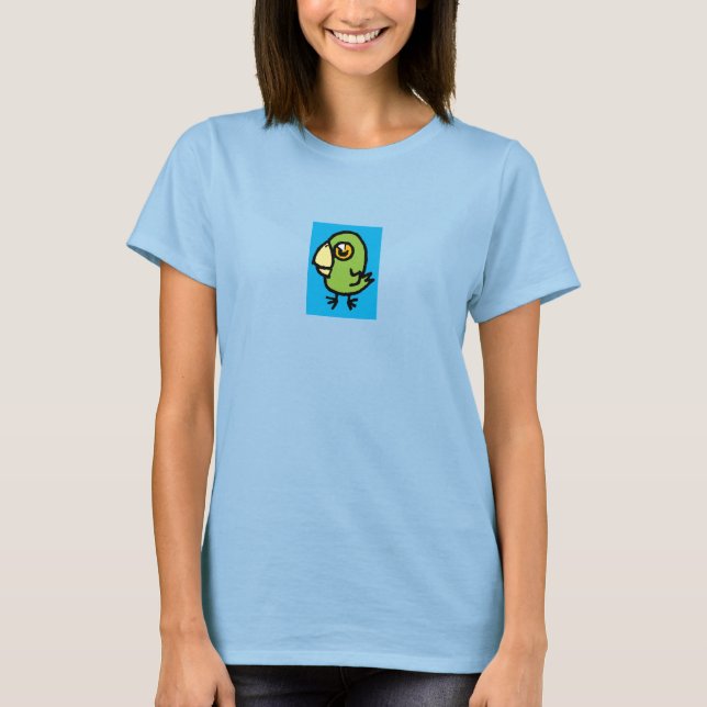 Blau-Birdie T-Shirt (Vorderseite)