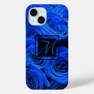 Blau blühende Blumen blauer Rose Case-Mate iPhone Hülle