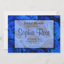 Blau blühende Blumen blauer Rose