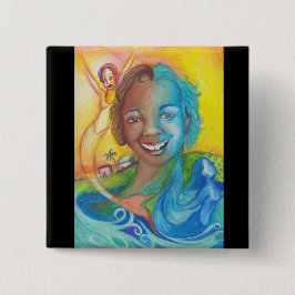 Blau Button
