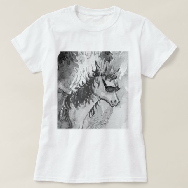 Blau - BW-Profil-T - Shirt (Design vorne)