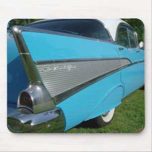 Blau Chevy 1957 Mousepad