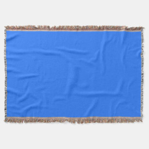 Blau (Crayola) (einfarbig) Decke