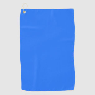 Blau (Crayola) (einfarbig) Golfhandtuch