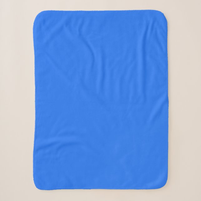Blau (Crayola) (Vollfarbe) Sherpadecke (Vorderseite)