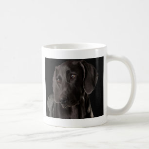 Blau das Weimaraner Kaffeetasse