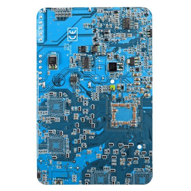 Blau der Computergehäuse Magnet (Vertikal)
