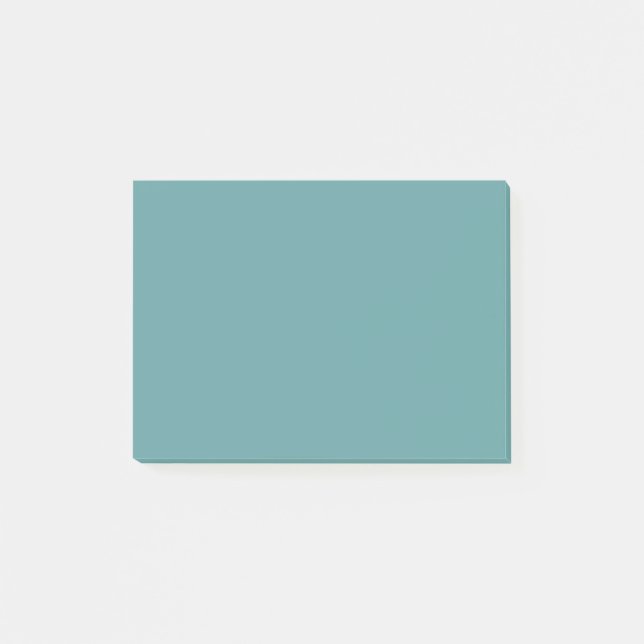 Blau der Farbkassette Post-it Klebezettel (Vorderseite)