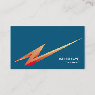 BLAU DER VISITENKARTE-LIGHTNING3 VISITENKARTE