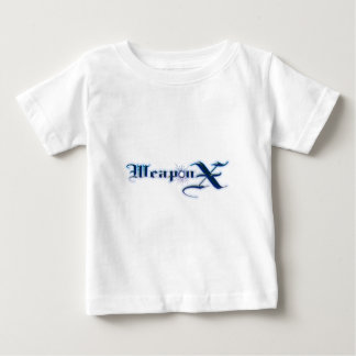 Blau der Waffen-X Baby T-shirt