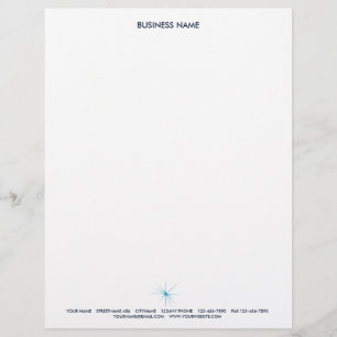BLAU DES BRIEFKOPF-STAR6 BRIEFKOPF