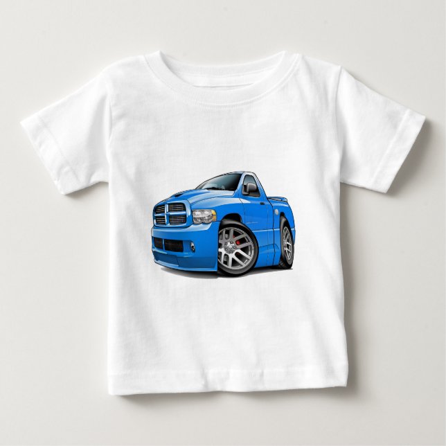 Blau des Dodge-SRT10 des RAM-B5 Baby T-shirt (Vorderseite)