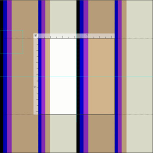 Blau, dunkel Orchid, Tan, Beige und schwarz Stoff