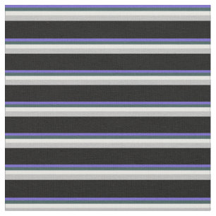 Blau, dunkelschiefer Grau, Minzcreme, Grau und Sch Stoff