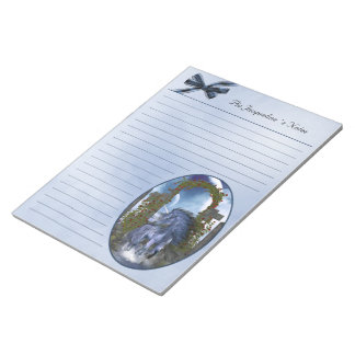 blau Einhorn 1 Notepad 11x8.5 Notizblock