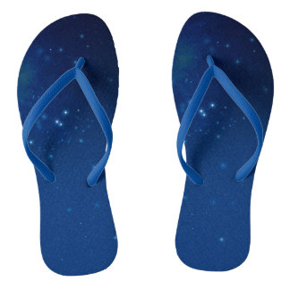 Blau Flip Flops