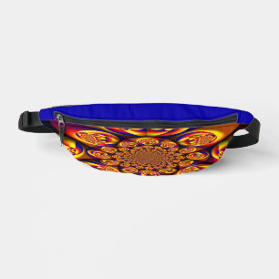 Blau, Gelb, Goldmini Bauchtasche
