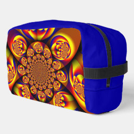 Blau, Gelb, Goldmini Waschbeutel