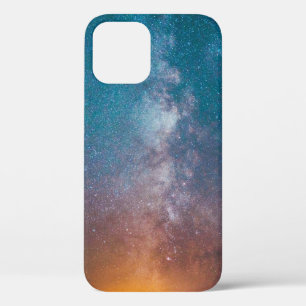 BLAU, GELB UND LILA STARRY SKY WÄHREND DER NACHHE Case-Mate iPhone HÜLLE
