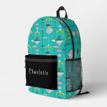 Blau-gelbe schwarze Mitte Jahrhundert Moderne