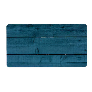 Blau gemalte hölzerne Planken