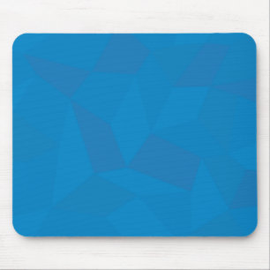 Blau, geometrisch, cool, einzigartig, trendig mousepad