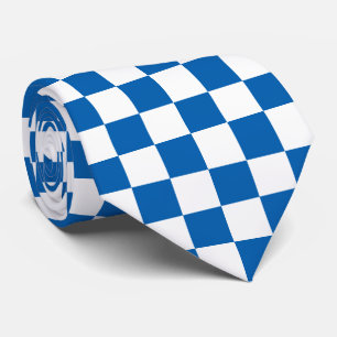 blau geprüft krawatte