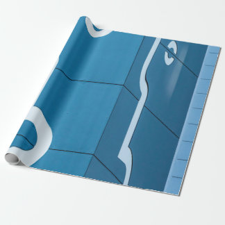 Blau Geschenkpapier
