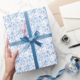Blau Geschenkpapier