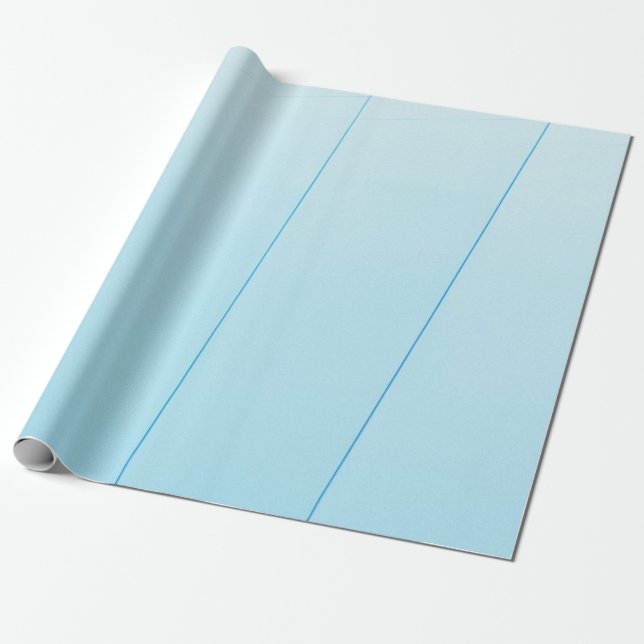 Blau Geschenkpapier (Ungerollt)