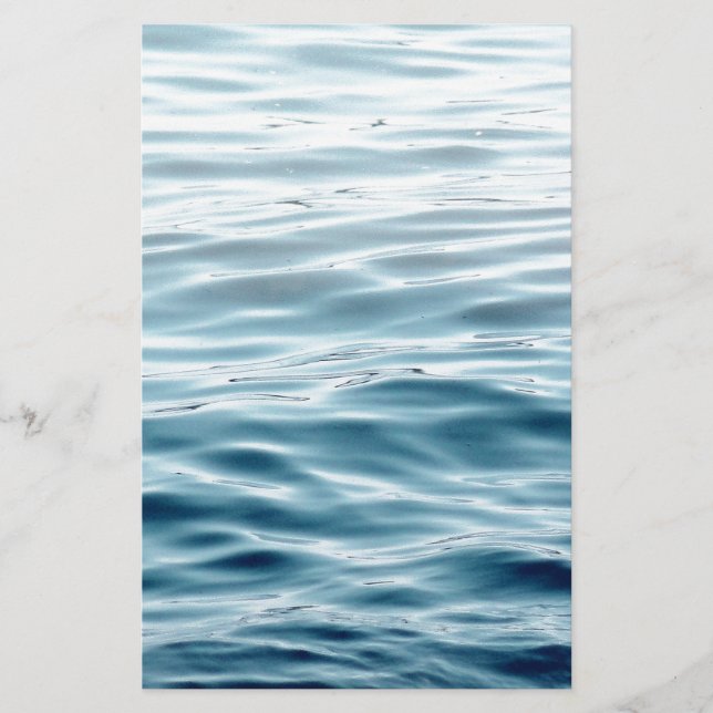 Blau gewellt (Vorderseite)