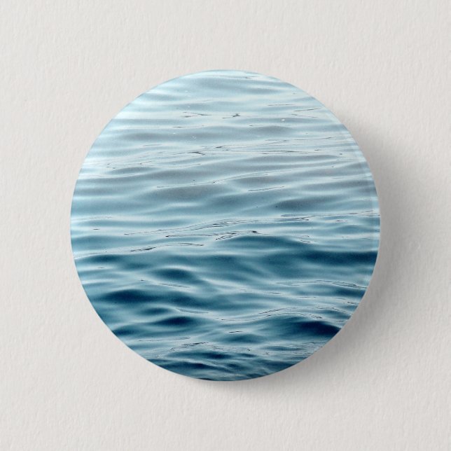 Blau gewellt button (Vorderseite)