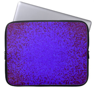 Blau-Glitzer Notebook-Ärmel Laptopschutzhülle