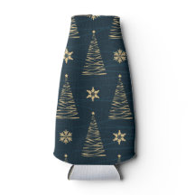 BLAU & GOLD CHRISTMAS BÄUME & STERNE