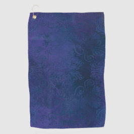 blau golfhandtuch