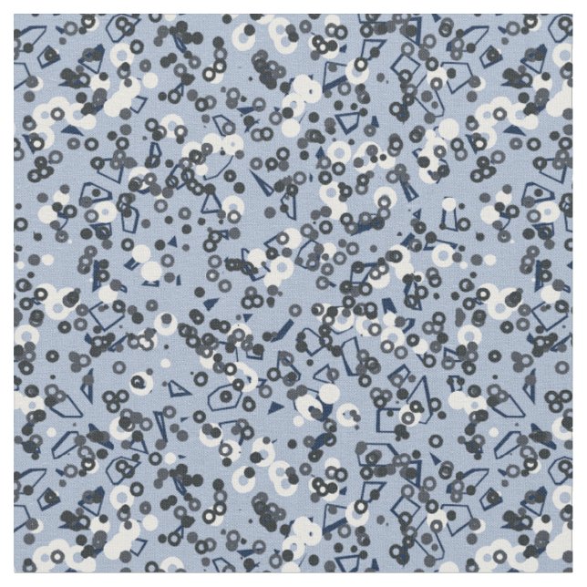 blau grau und weiß geometrisch stoff (Nahaufnahme)