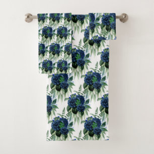 BLAU GREEN EUCALYPTUS BLUE GREEN BADEZIMMER TOWEL BADHANDTUCH SET