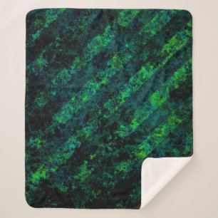 Blau, grün gestreift, Hintergrund mit Weichzeichnu Sherpadecke