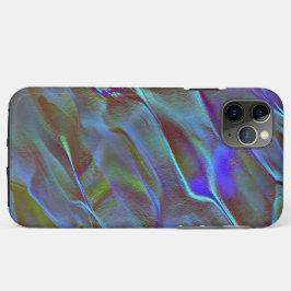 Blau-grüne digitale graue Satin-Schatten Case-Mate iPhone Hülle