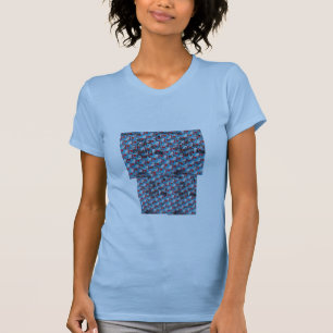 Blau, Haifisch-T - Shirt
