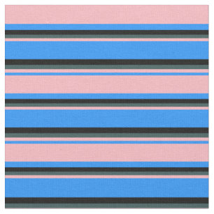 Blau, hellrosa, dunkelgraue und schwarze Farbe Stoff