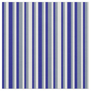 Blau, hellschiefer Grau und hellgelbes Muster Stoff