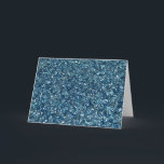 BLAU (Imitate) GLITZER Feiertagskarte<br><div class="desc">BLAUE (Imitate) GLITZER PRODUKTE für URLAUB oder jeden Tag! Passen Sie an,  wie Sie wollen! NIEDRIGERE PREISE AUF ZAZZLE! Fragen? Regella@Rocketmail.com</div>