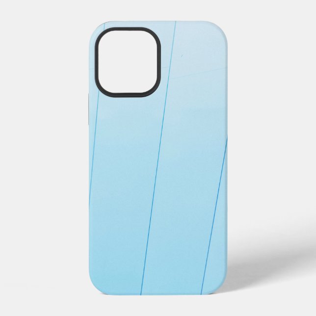 Blau iPhone Hülle (Rückseite)