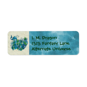 Blau Jeweled Drache