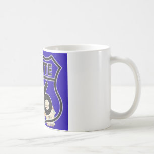 Blau Kalifornien des Weg-66 Kaffeetasse